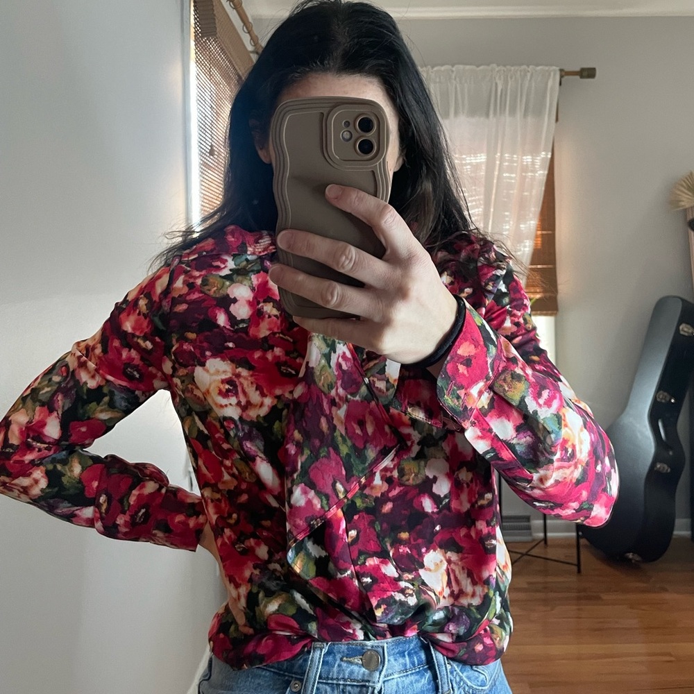 Floral blouse